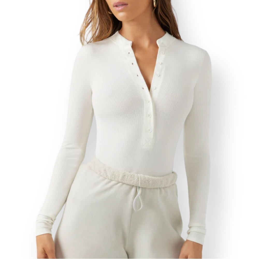 Joah Brown Button Down Henley